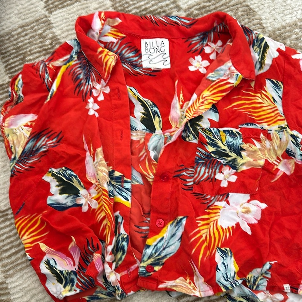 Billabong Hawaiian Crop top